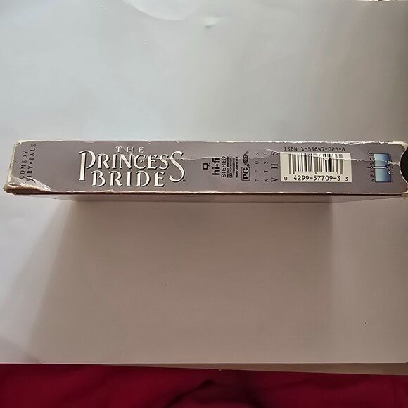 The Princess Bride VHS Tape Rob Reiner Film 1987 Hi-Fi Stereo Vintage Movie Clas - Picture 12 of 14